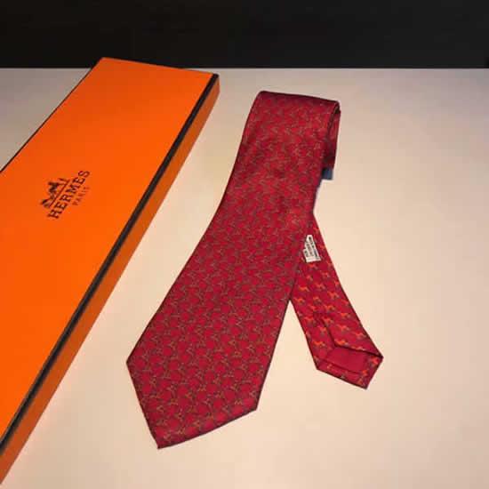 Classic Men Business Luxury Tie Replica Top Quality Hermes Ties 27